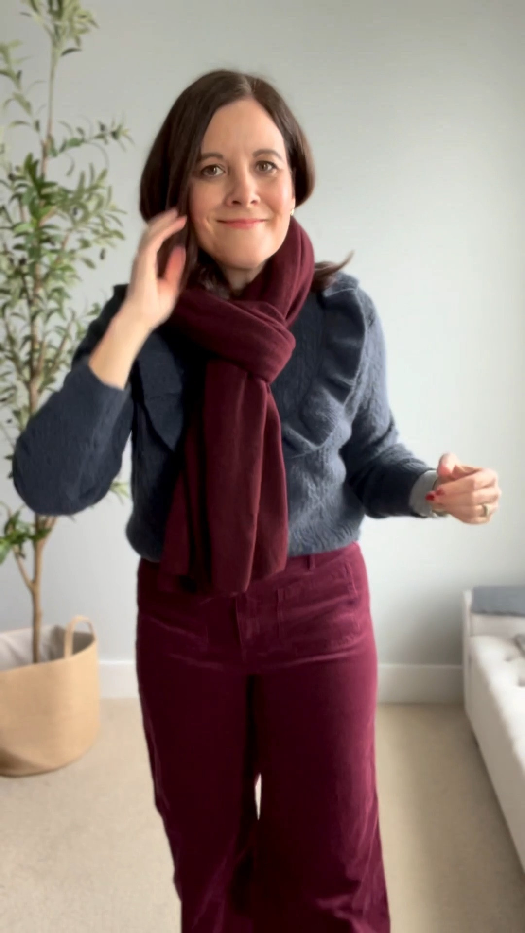 It’s been very cold and snowy here in VA! Today’s outfit for my sister’s birthday lunch had to have lug sole boots and long cords. These LOFT long cords fit TTS. I’m in this Old Navy sweater in a M and layered a long sleeve tee under it for extra warmth. I also own it in cream. I love the little ruffle detail. 

#LTKMidsize #LTKgrwm #LTKOver40