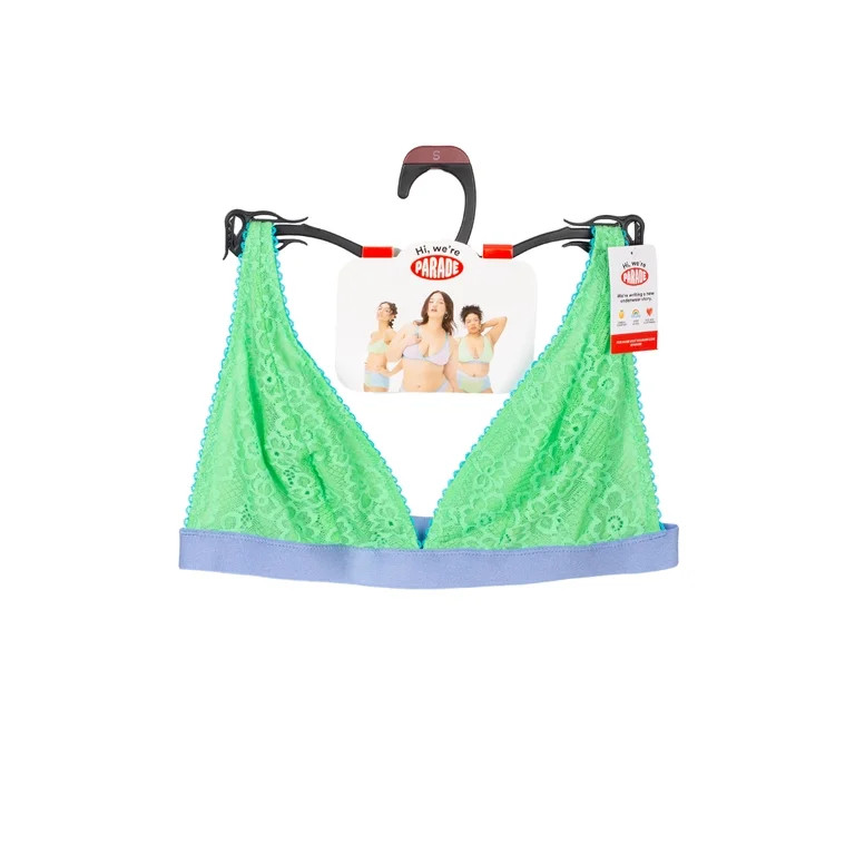 Parade Lace Plunge Bralette, Sizes XS to 3XL | Walmart (US)