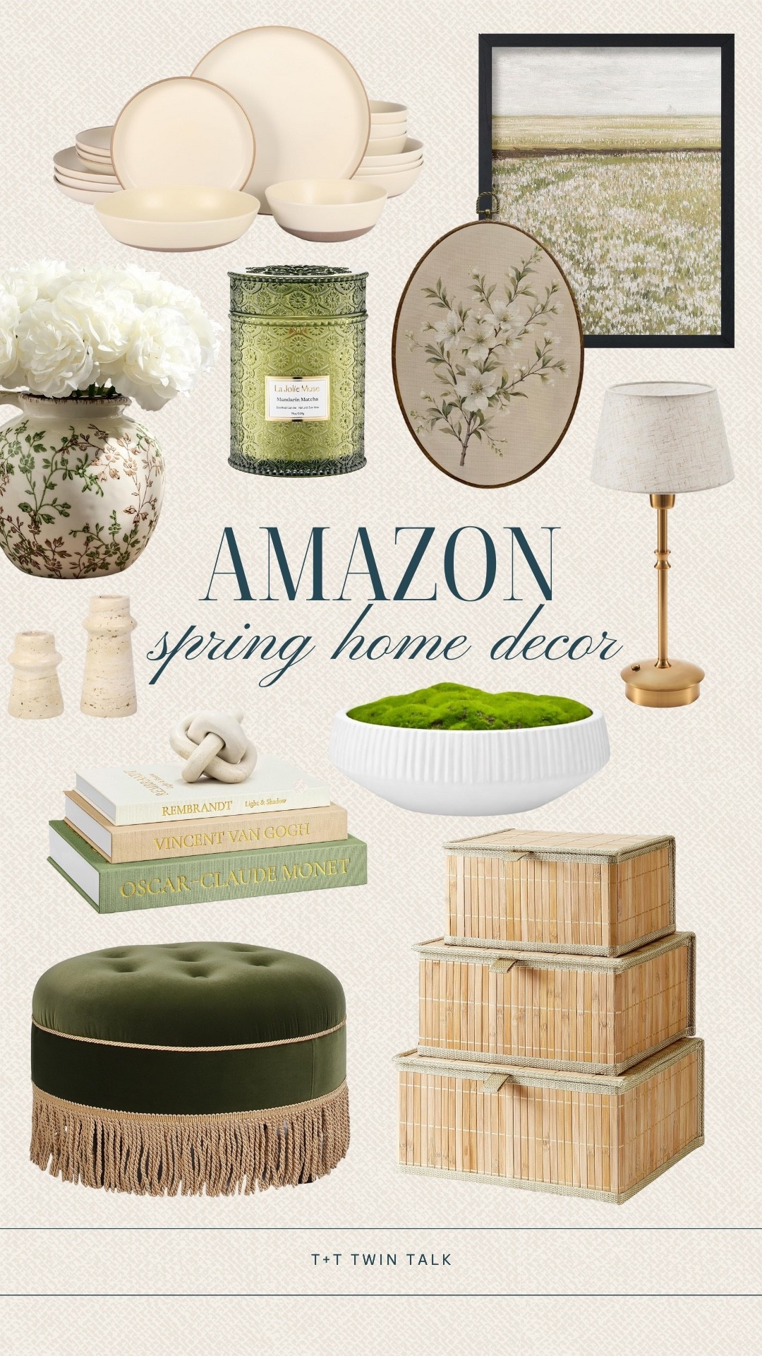 If your home is feeling a little blah after winter, this is your sign to switch things up for spring. We’re rounding up my favorite Amazon home decor finds that add warmth, charm, and a fresh seasonal feel. Small changes like wall art, storage, and tabletop pieces can seriously make such a big difference.

#LTKSeasonal #LTKHome #LTKOver40