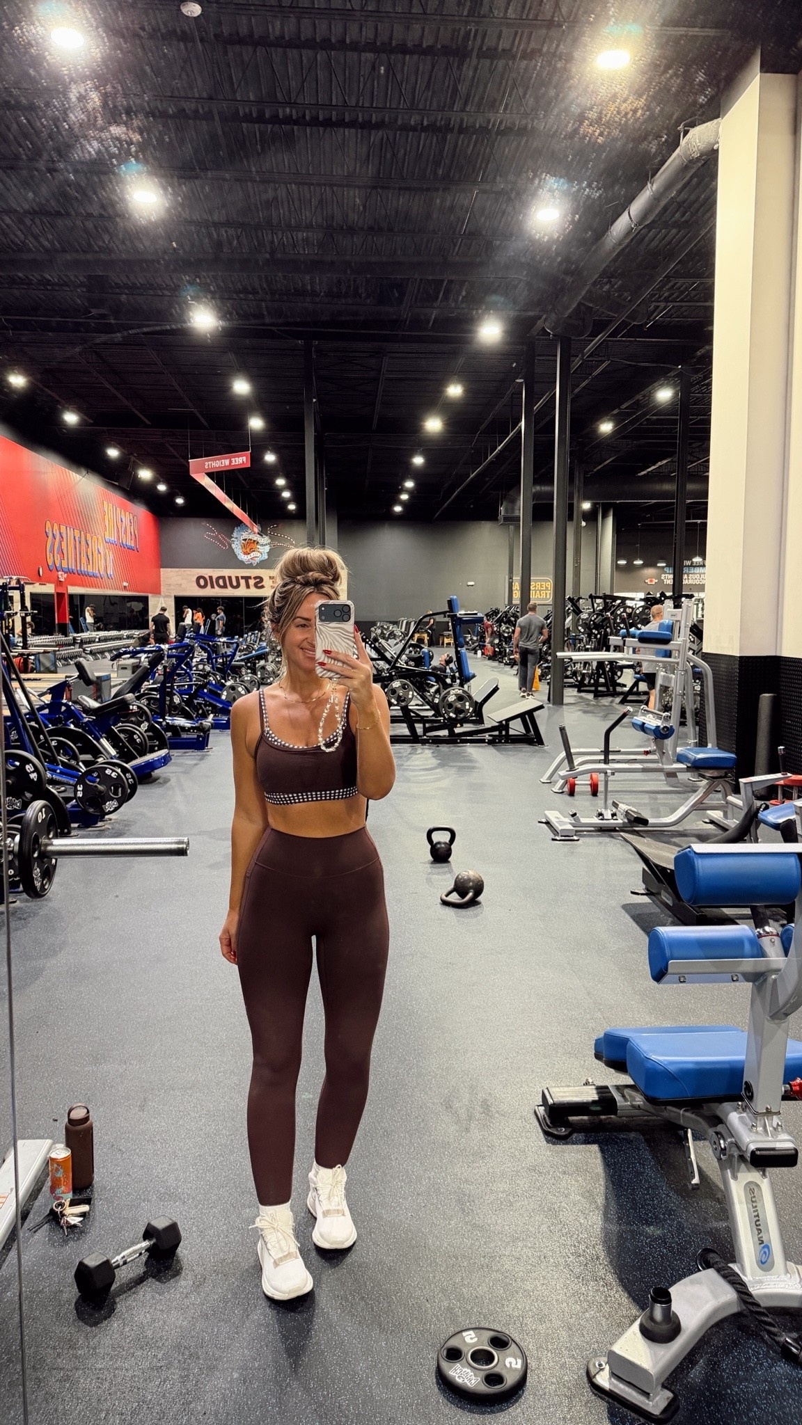 today’s workout outfit is an amazon find! impressed with the quality of this one. love the high rise and plaid double layer detail. i’m in a size M. activewear, amazon

#LTKfitnessgoals #LTKActive