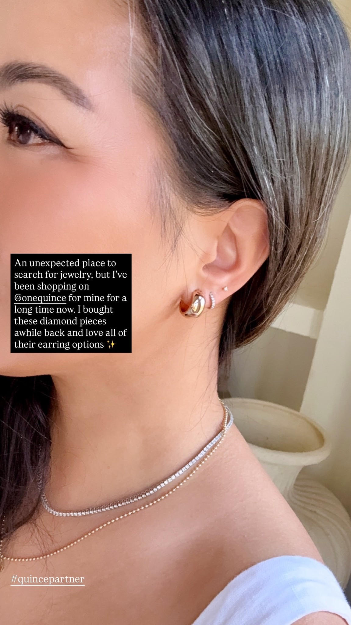 Classic jewelry pieces at great prices ✨ 

@Quince 
#quincepartner