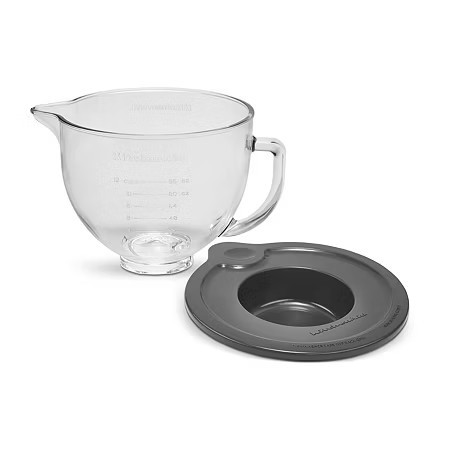 KitchenAid Clear Glass Mixer Accessory Bowl, One Size, Glass | JCPenney