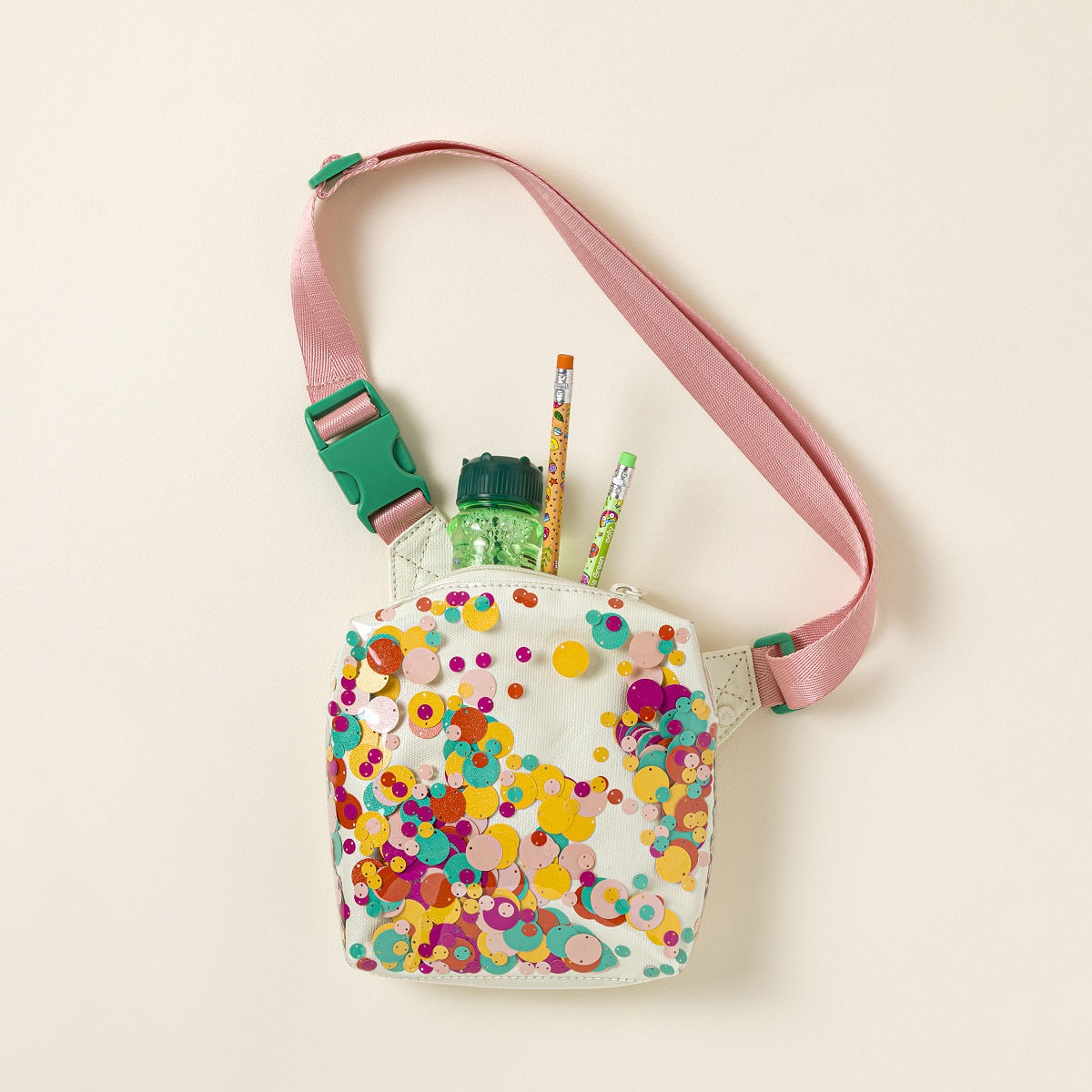 Fidget Confetti Crossbody Bag | UncommonGoods