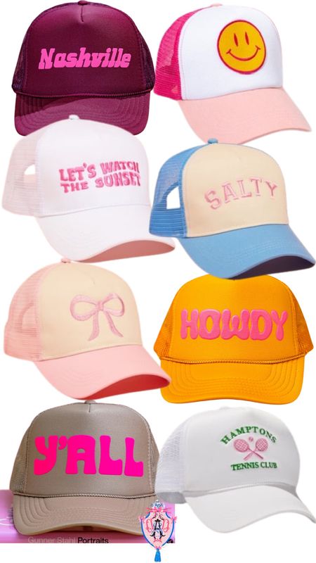 Trucker hats are such a trend right now. 🧢 Whether you’re having a bad hair day or at the beach, these are sure to make a statement  

#LTKstyletip #LTKfindsunder50