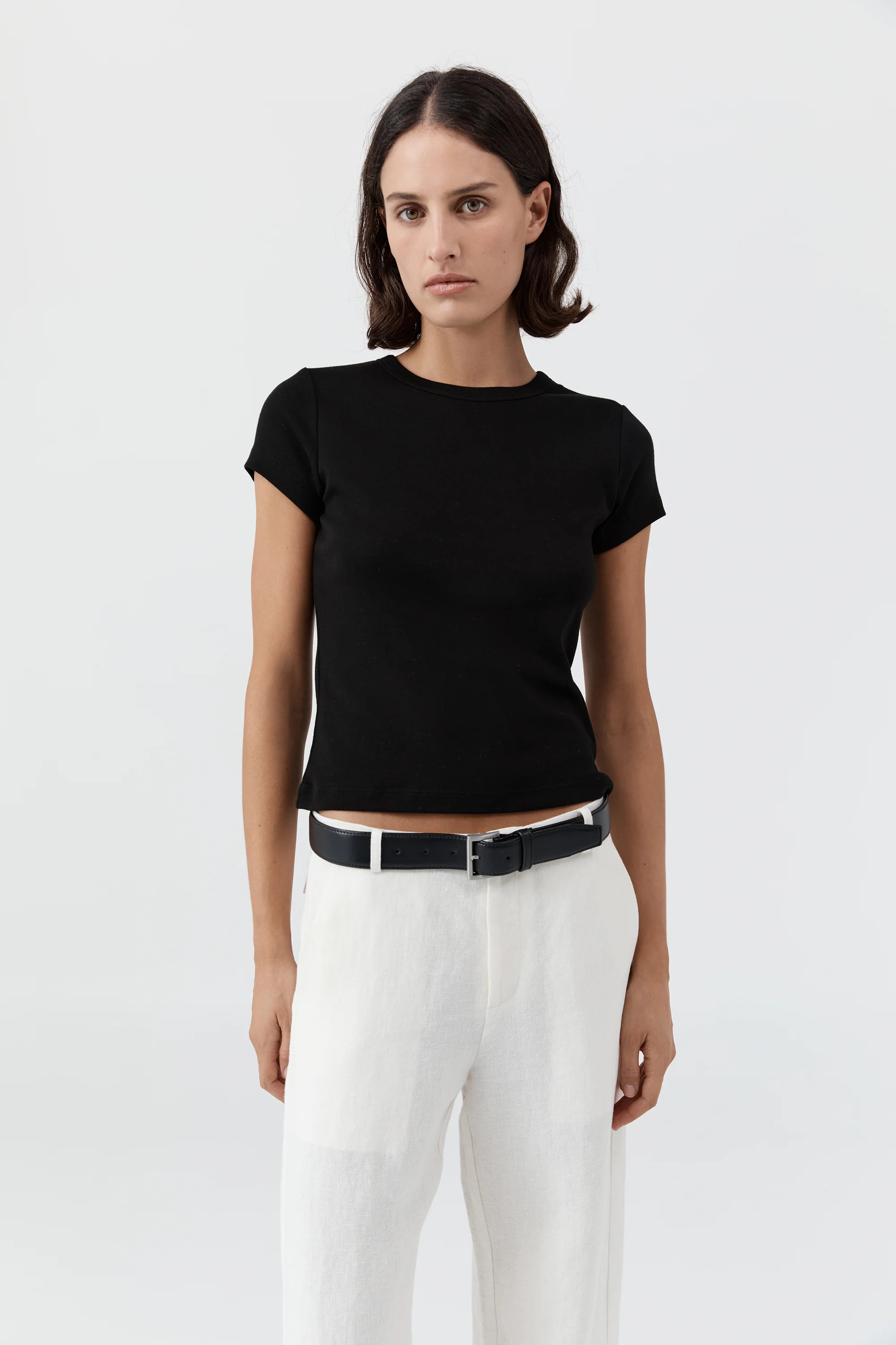 Organic Cotton Baby Tee - Jet Black | St. Agni (US, UK, EU)