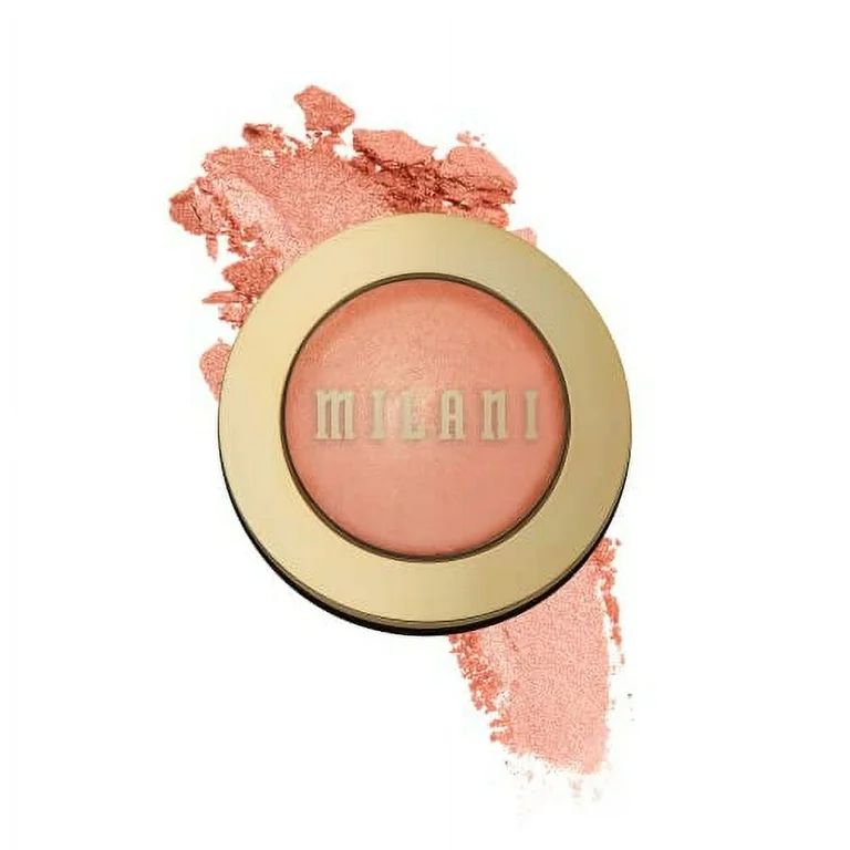 Milani Baked Blush - Luminoso (0.12 Ounce) Cruelty-Free Powder Blush - Shape, Contour & Highlight... | Walmart (US)