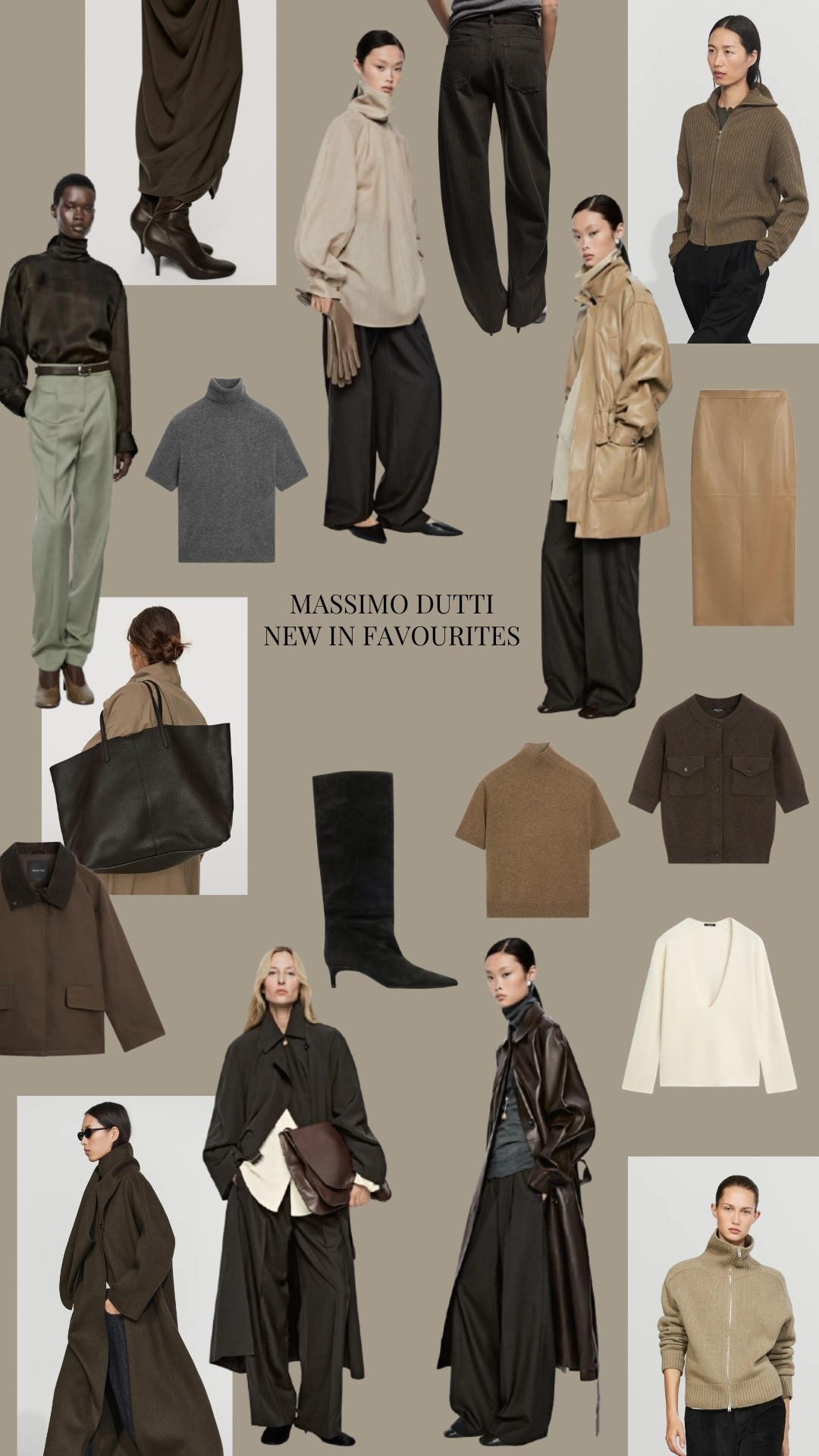Massimo Dutti new in fall favourites 🤎🍂☕️