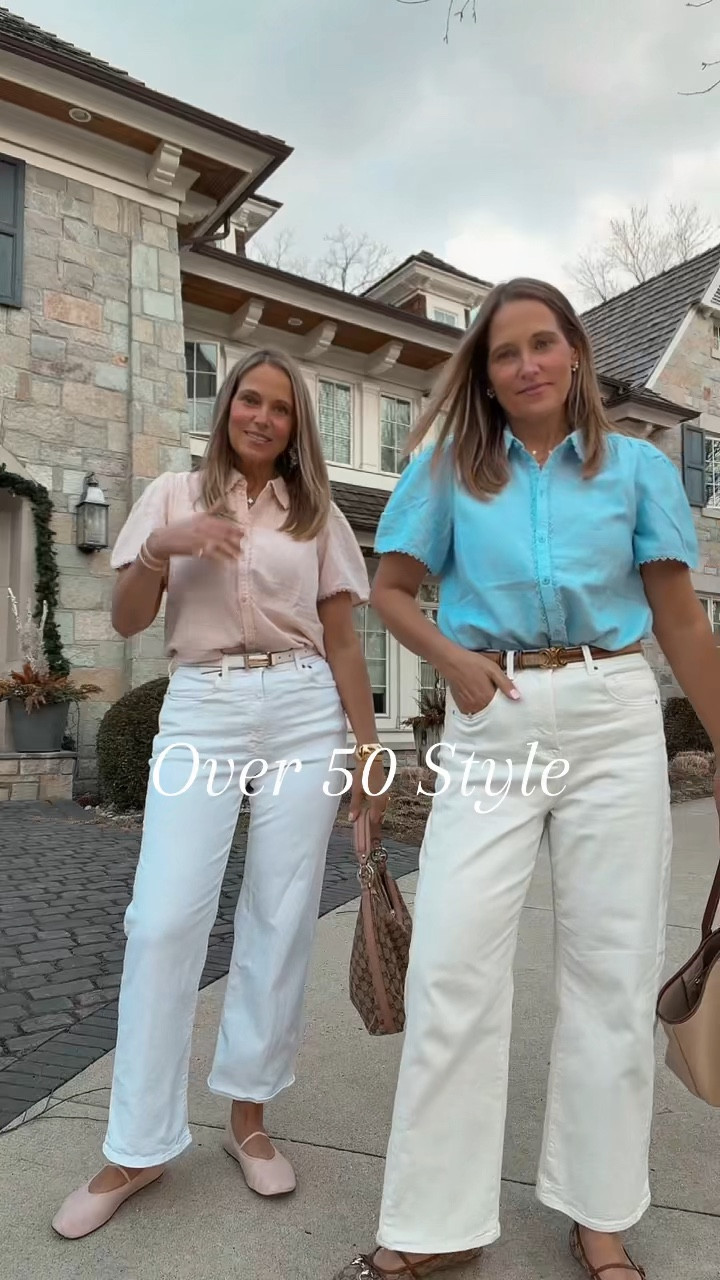 Our absolute fav shirt for spring, summer and fall now for 3 years.  This is a new style and we are obsessed! 

#LTKOver40 #LTKootd #LTKSeasonal