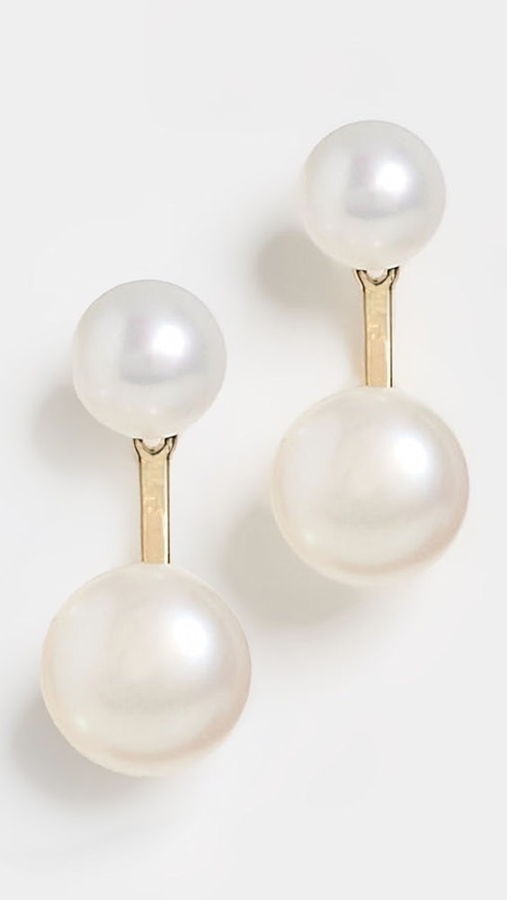 Roxanne Assoulin The Freshwater Pearl Floating Earrings | Shopbop | Shopbop