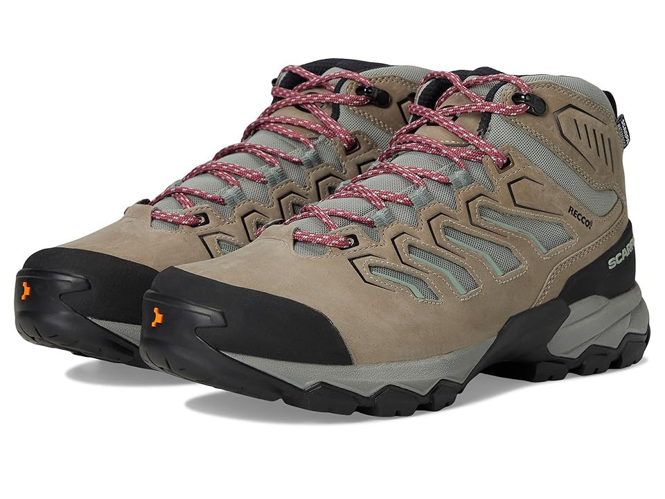 Scarpa Moraine Mid WP Women's Shoes Mineral 1 : EU 37.5 (US Women's 6.5) B - Medium, Leather | Zappos