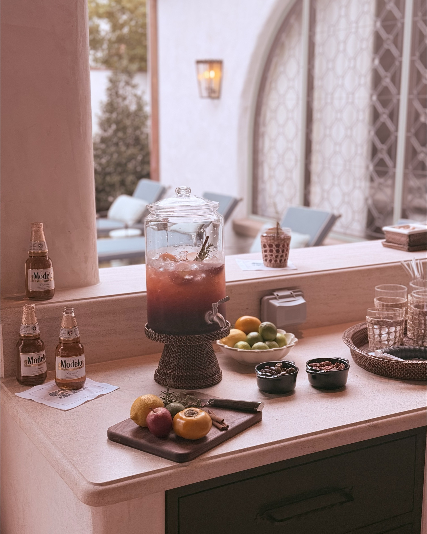 I love outdoor entertaining and I just got some new items to program the space. 

Tieghan, from Half Baked Harvest LTK, taught me to make a fun North Pole Punch - a jar and then just ginger beer! Add a tequila or champagne topper for your drinkers and adorn with a cinnamon stick and sliced apples 🍎Apple


My friend, designer and fellow LTKer, Noel Pittman, styled it for me and it looks beautiful! Very cozy - as she always does. 

#LTKParties #LTKHoliday #LTKHome