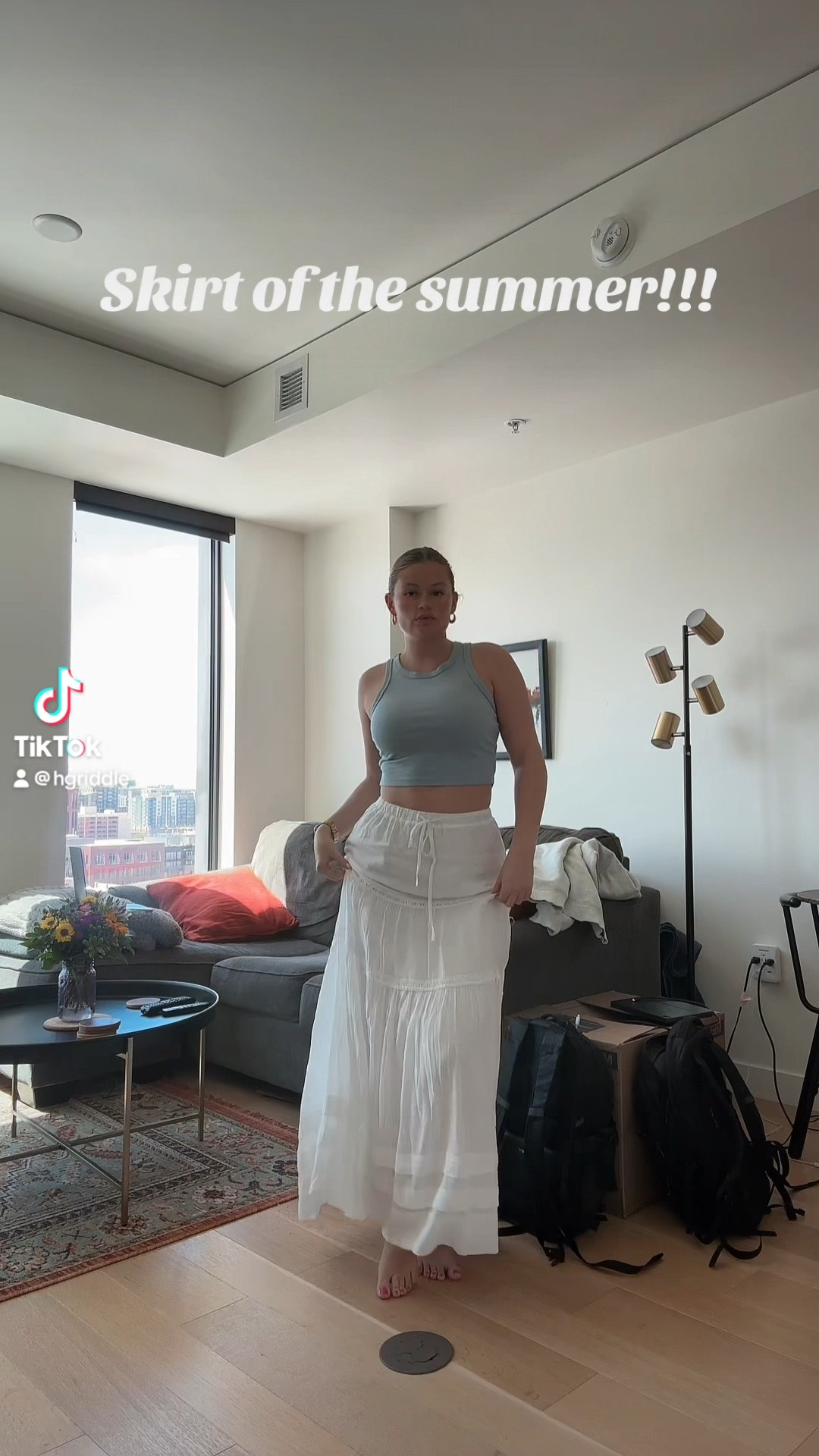 The perfect staple skirt for spring and summer! Wearing a size 6, fits true to size 

#LTKstyletip #LTKSeasonal #LTKfindsunder100