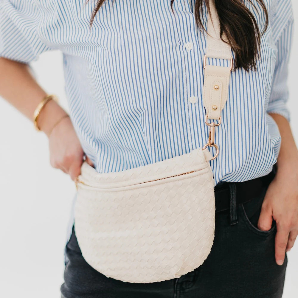 Westlyn Woven Bum Bag | Pretty Simple