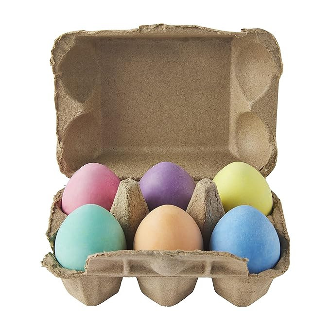 Mud Pie Children's Egg Sidewalk Chalk Set | Amazon (US)