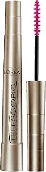 L'Oreal Paris Makeup Telescopic Original Lengthening Mascara, Blackest Black, 0.27 Fl Oz (1 Count... | Amazon (US)