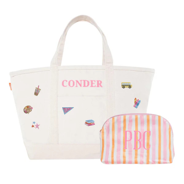 Teacher Tote & Pouch Bundle by @PBANDJ4THGRADE | Sprinkled With Pink