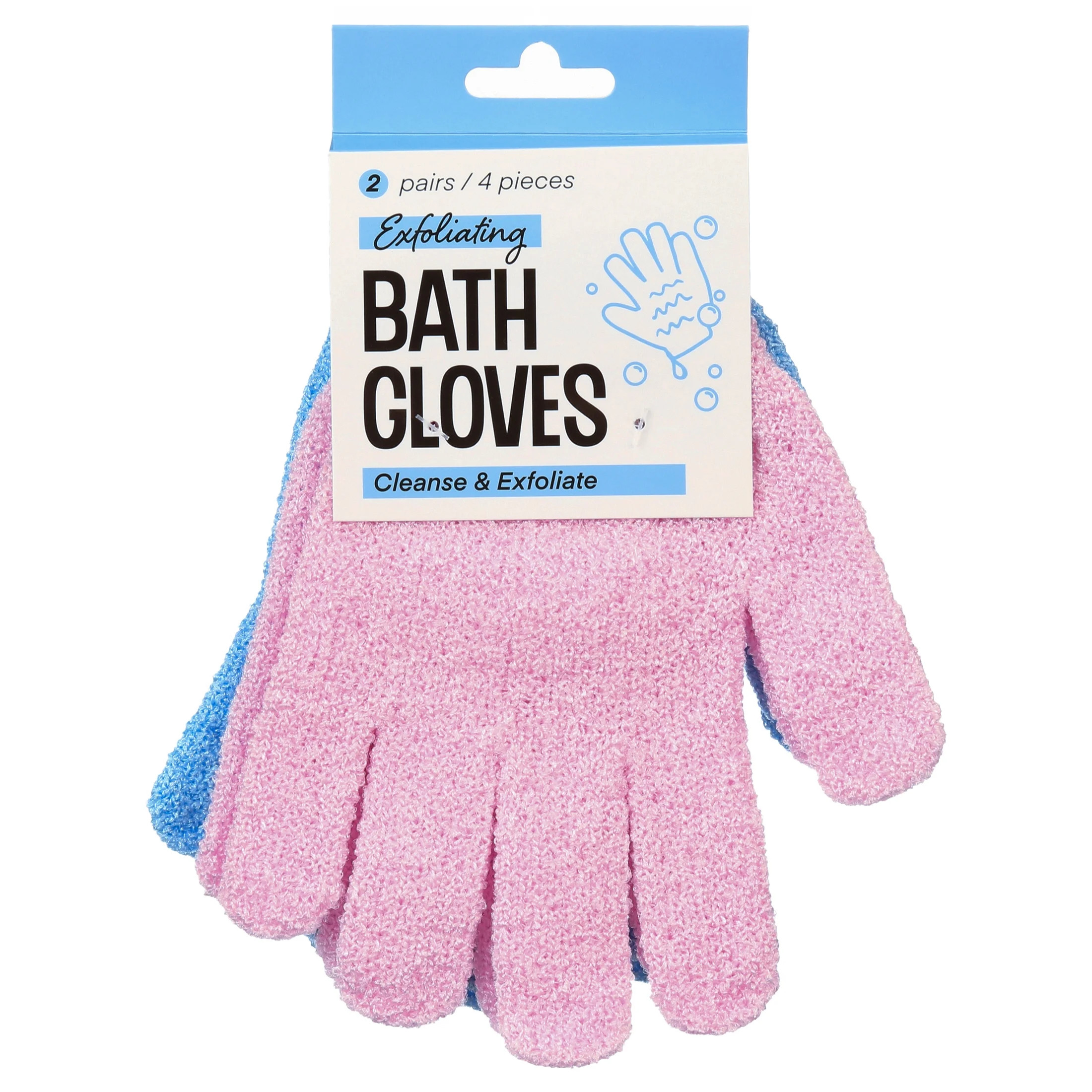 2pk Exfoliating Bath Glove | Walmart (US)