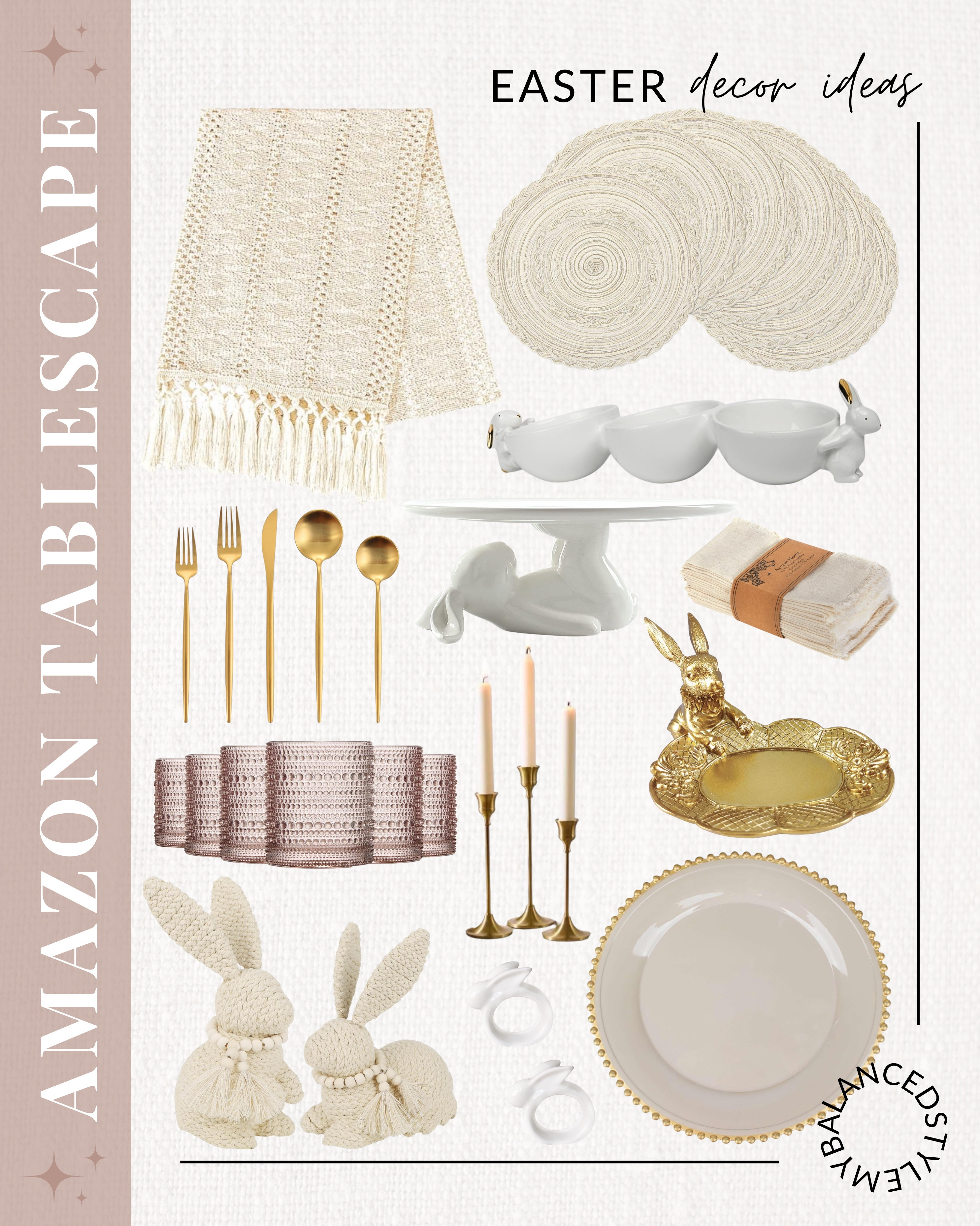 Amazon Easter Table Decor

Canvas wall art
Accent chairs
Accent pillows
Throw blankets
Console table
Floor lamp
Area rug
Neutral home decor
Door mat
Candles
Candlesticks
Home accents
Home furnishings
Vases
Faux flowers
Neutral decor

#LTKHome #LTKSaleAlert #LTKSeasonal