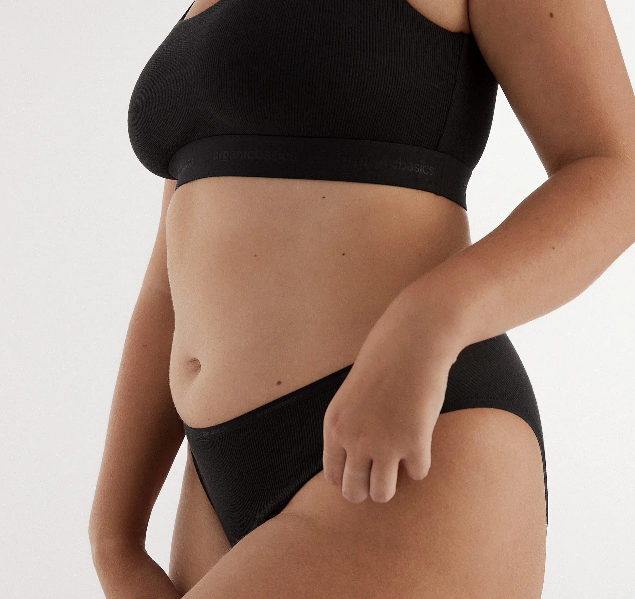 Core Rib High-Leg Briefs 5-Pack | Organic Basics