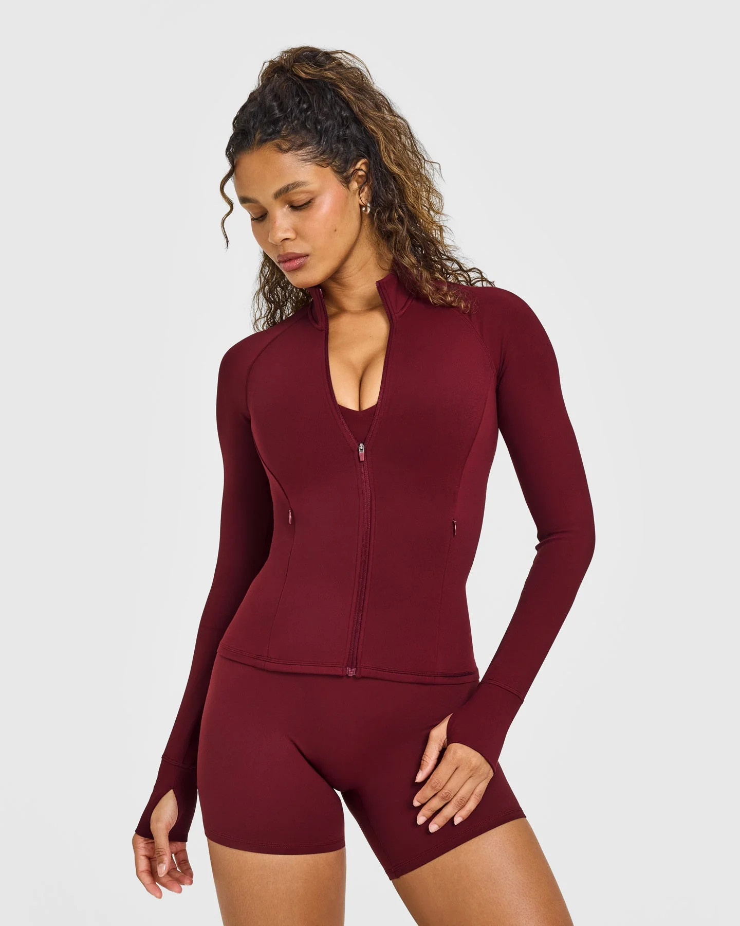 SoftMotion™ Jacket with White Logo 
 Light Rosewood | Oner Active (UK / US)