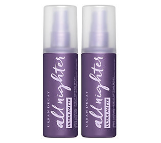 Urban Decay All Nighter Matte Setting Spray Duo | QVC