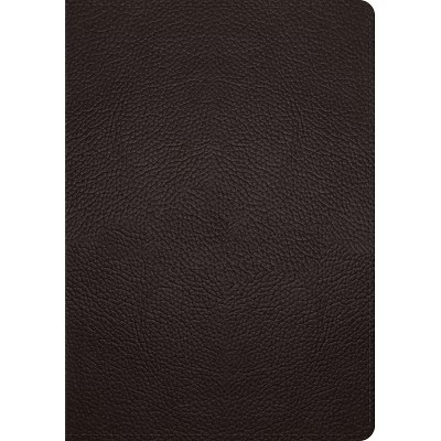 ESV Study Bible (Buffalo Leather, Deep Brown) - by  Esv Bibles (Leather Bound) | Target