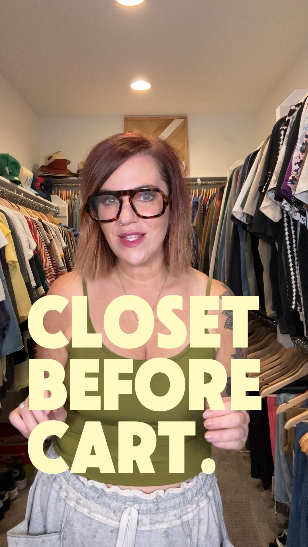 Closet before cart

#LTKOver40 #LTKMidsize #LTKootd