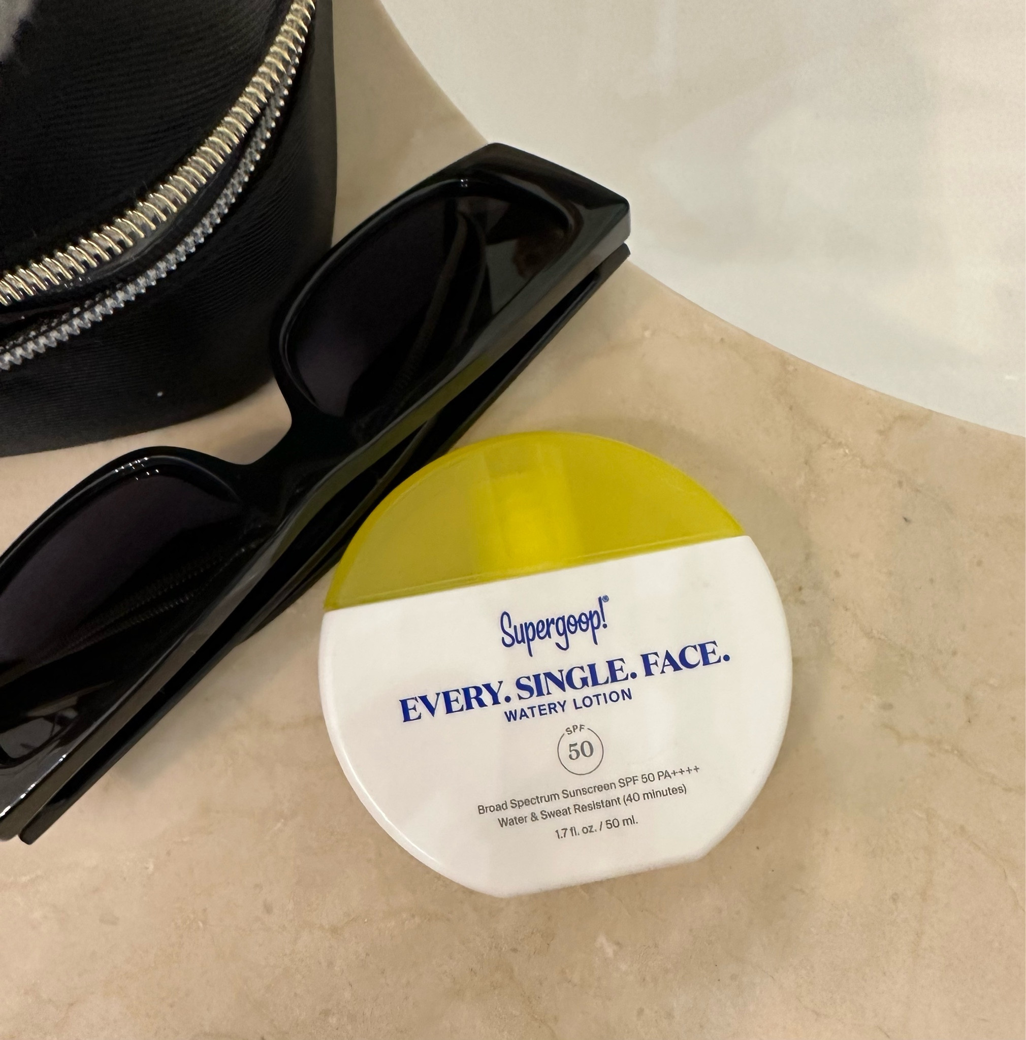 A day well spent at the beach! I grabbed this Supergoop Watery Lotion SPF and swear by it. A summer staple! 

summer l sunscreen l in my bag l bag l spf l summer necessities l sunglasses 