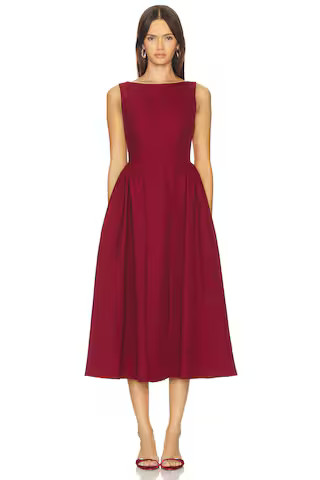 Julie Maxi Dress in Wine | Revolve Clothing (Global)