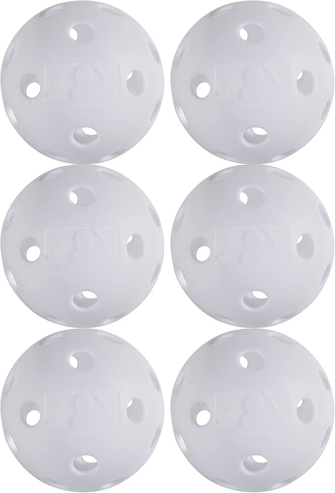 Franklin Sports Plastic Baseballs - Indestruct-A-Ball Plastic Batting Practice Baseballs - Plasti... | Amazon (US)