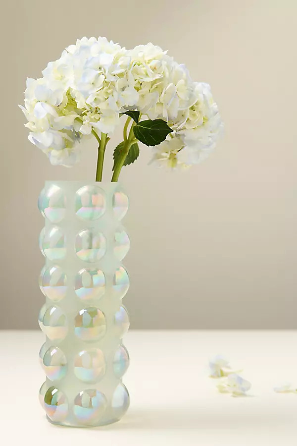 Handblown Bubble Glass Vase | Anthropologie (US)