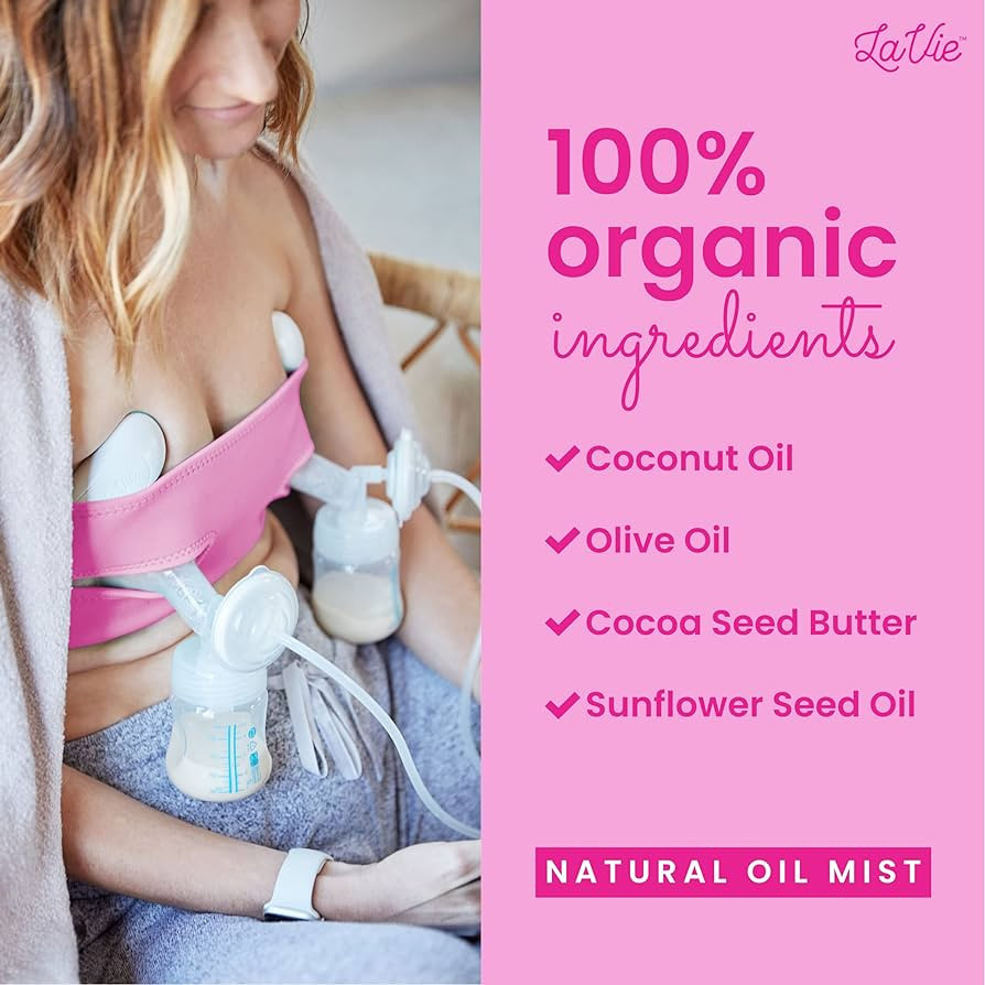 LaVie™ Organic Pumping Spray, Pump Spray Breastfeeding, Breast Pumping Oil, Nipple Spray Pumpin... | Amazon (US)