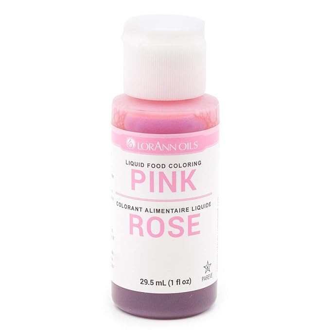LorAnn Pink Liquid Food Color, 1 ounce bottle | Amazon (US)