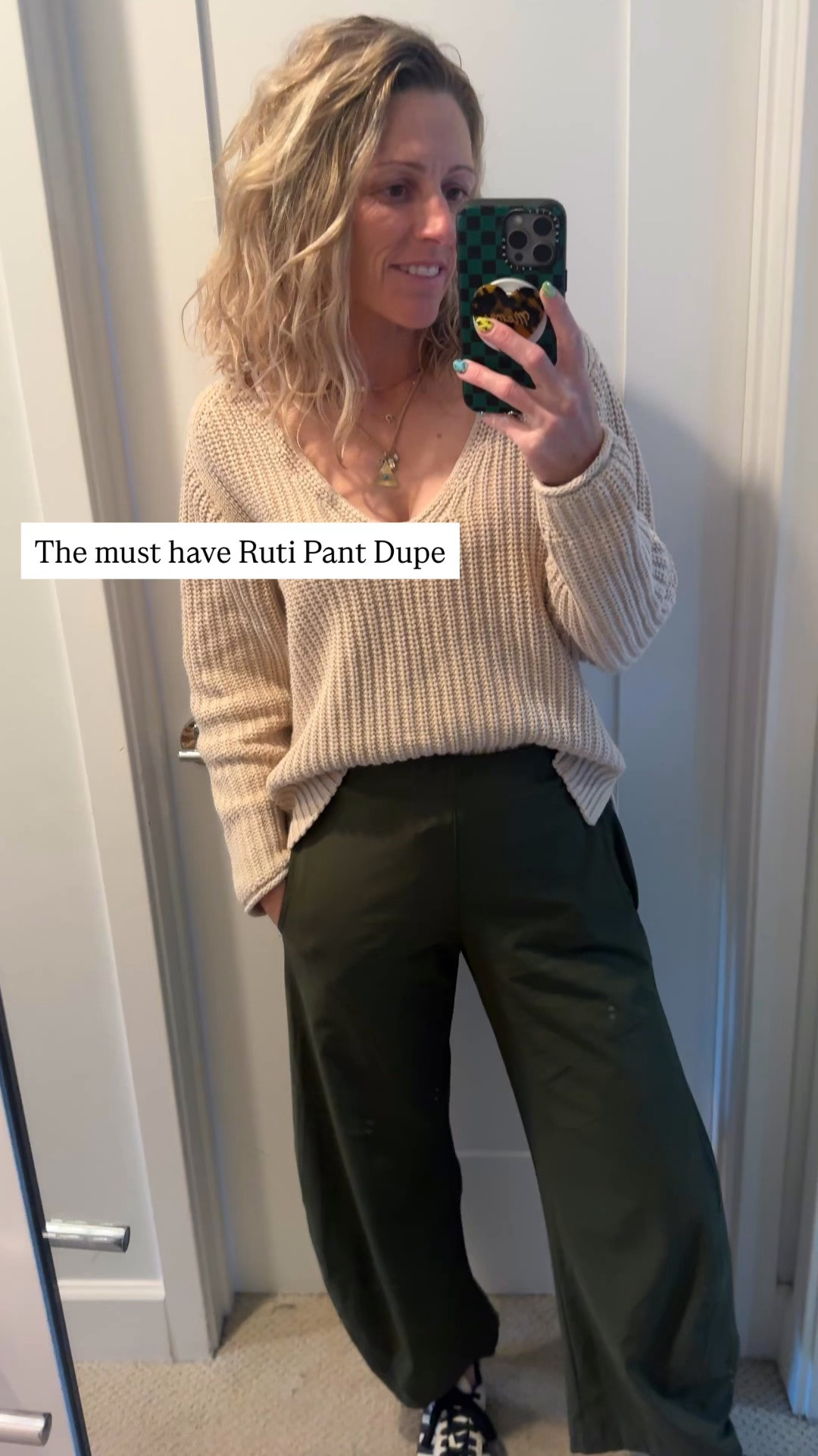 The most affordable outfit in my closet for spring. The Ruti pant dupe from Amazon it’ll save you $200.   I’m also loving this V-neck ribbed sweater. I snagged at Target. #TargetStyle #AffordableStyle #StyleOnABudget #SpringOutfits #DesignerDUPeS #AmazonFINDS ￼￼￼

#LTKootd #LTKmomlife