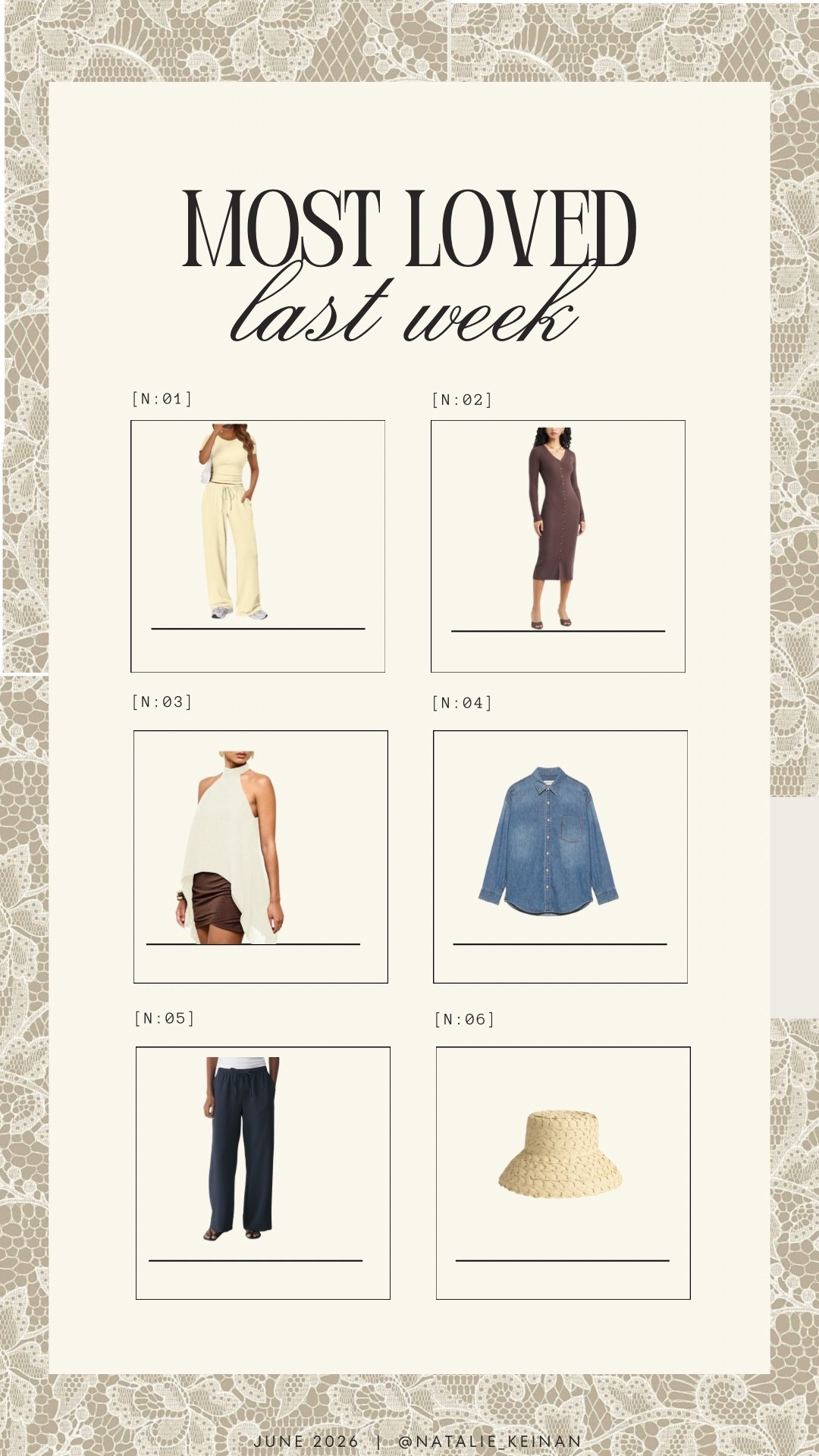 Most loved last week!

#LTKootd #LTKgrwm #LTKdayinmylife