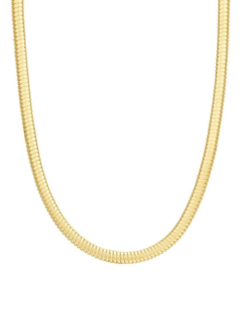 Goldtone Snake-Chain Necklace | Saks Fifth Avenue