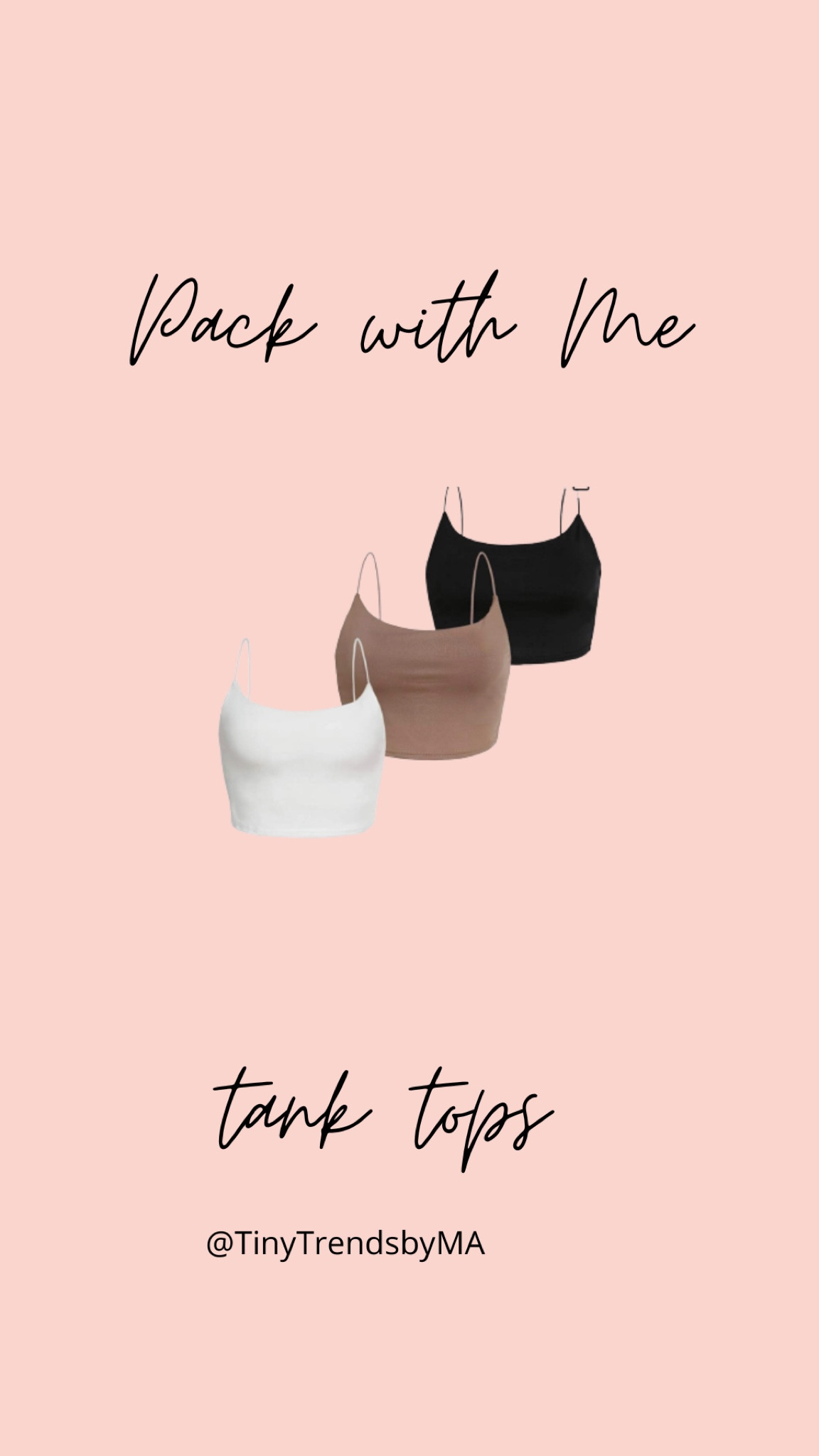 Pack with me - fav tank tops 

#LTKtravel #LTKFind #LTKfit