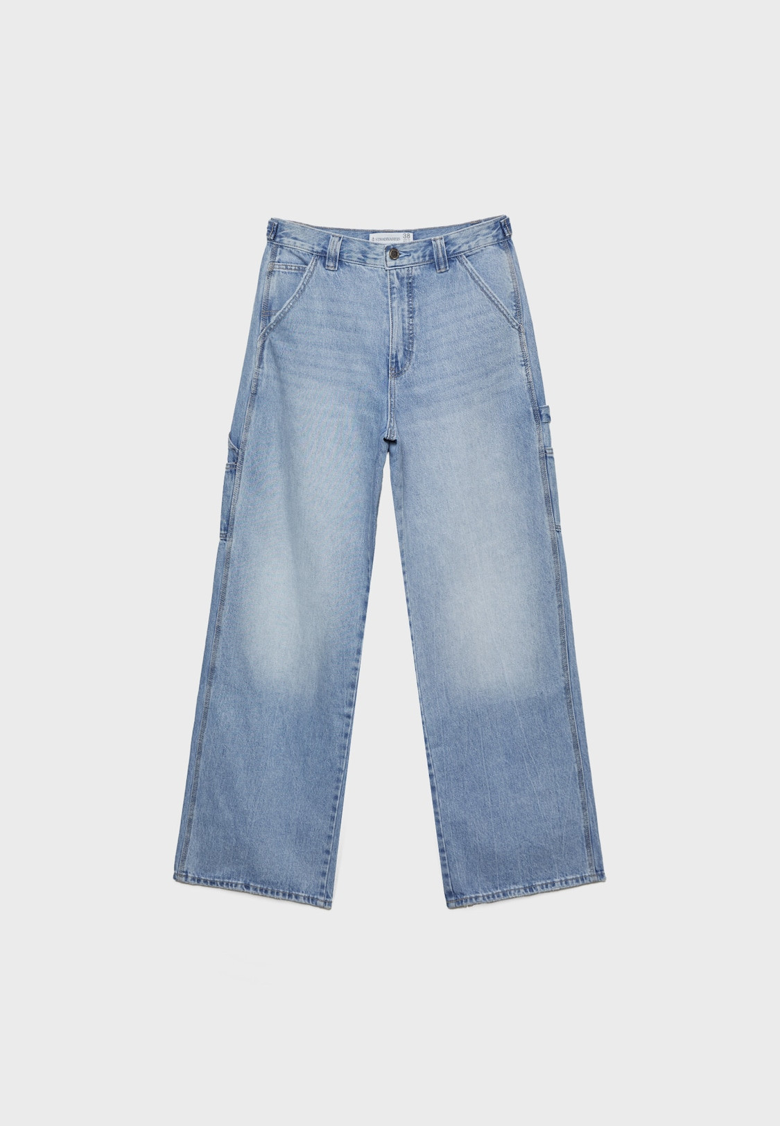 Jeans Straight-Fit Glitzer | Stradivarius DE