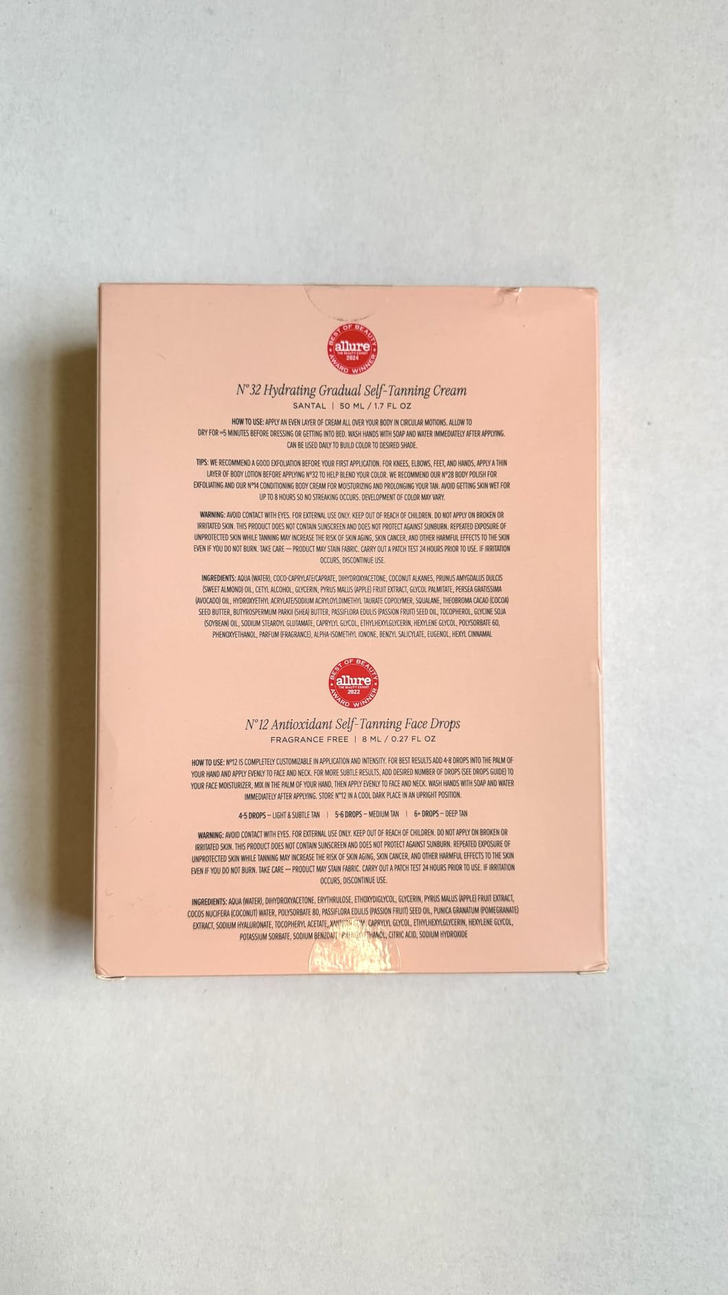 + Lux Unfiltered Mini Golden Hour Set - Includes N°32 Gradual Self Tanner in Santal 1.7 fl oz & ... | Amazon (US)