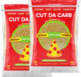 Cut Da Carb Flatbread Low Carb Low Calorie 24-Pack | Walmart (US)