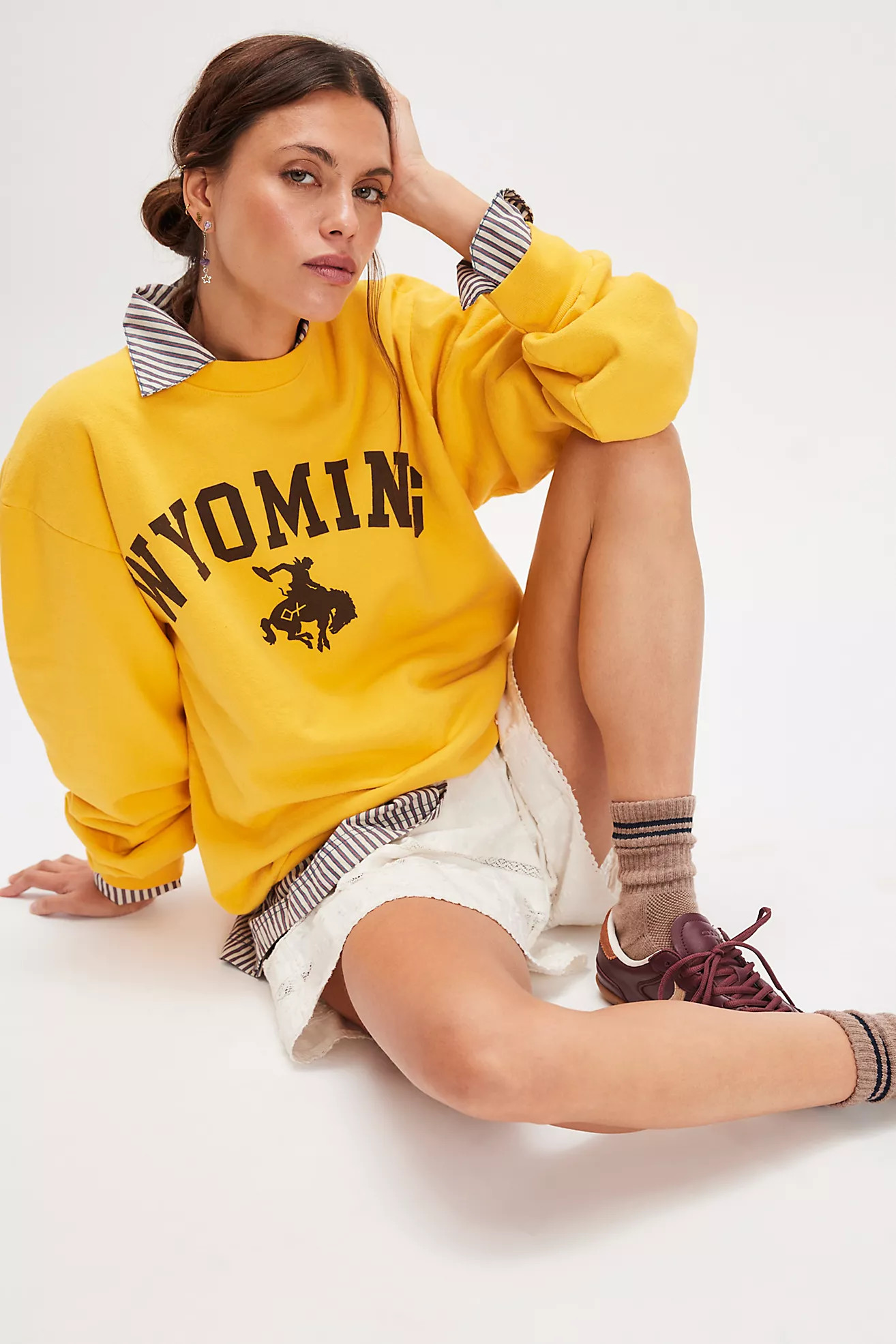 Diamond Cross Ranch Wyoming Crewneck | Free People (Global - UK&FR Excluded)