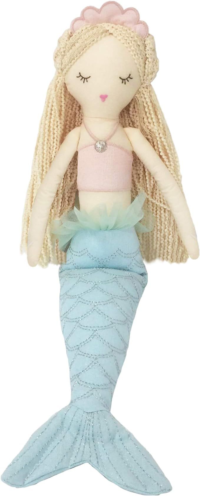 MON AMI Mimi The Mermaid Doll – 18”, Plush Mermaid Gifts for Girls, Use as Toy or Nursery Roo... | Amazon (US)