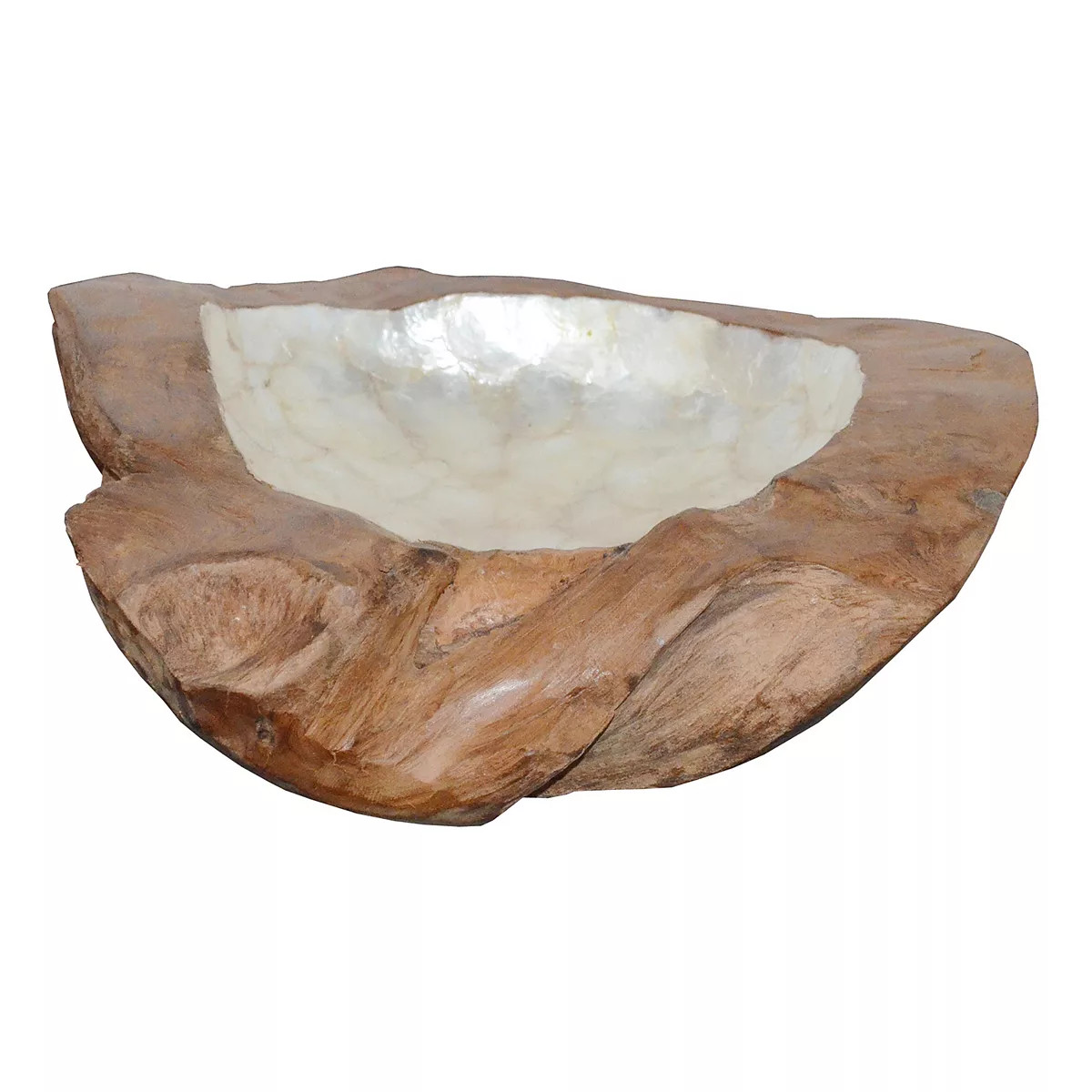 Teak & Pearl Decorative Bowl | Kohl's