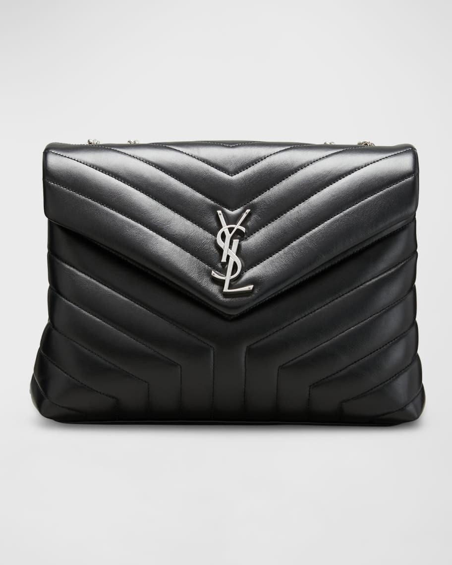 Saint Laurent Loulou Medium YSL Shoulder Bag in Quilted Leather | Neiman Marcus
