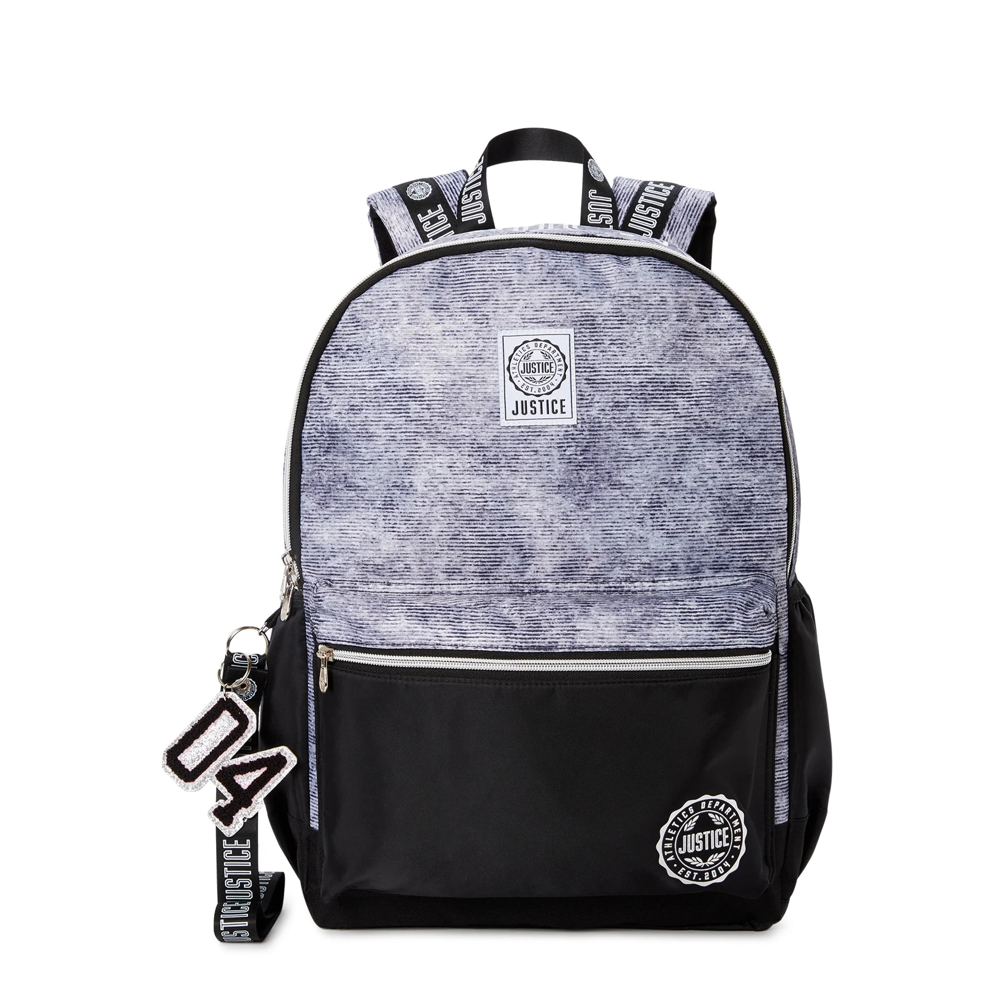 Justice Girls 17" Laptop Backpack with Lanyard Black | Walmart (US)