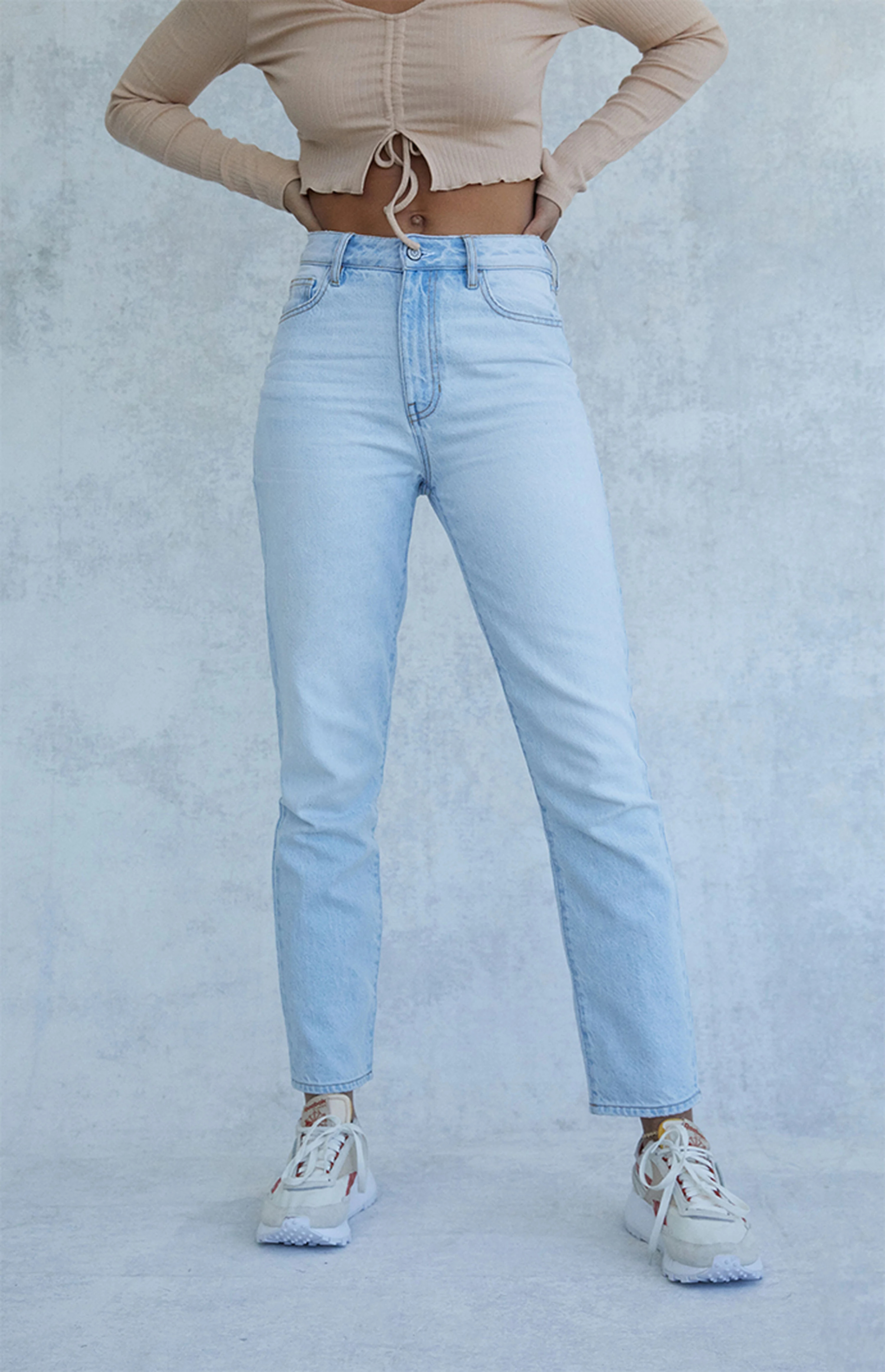 PacSun Eco Light Blue Mom Jeans | PacSun | PacSun
