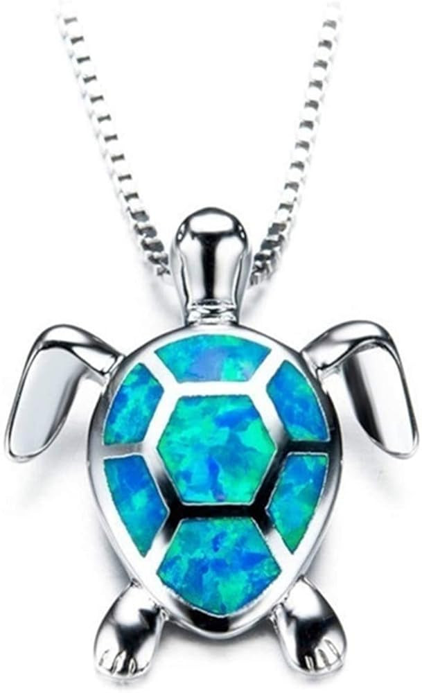 Lindo collar de tortuga marina para mujer, diseño de animales con dije de gargantilla, collar de... | Amazon (US)