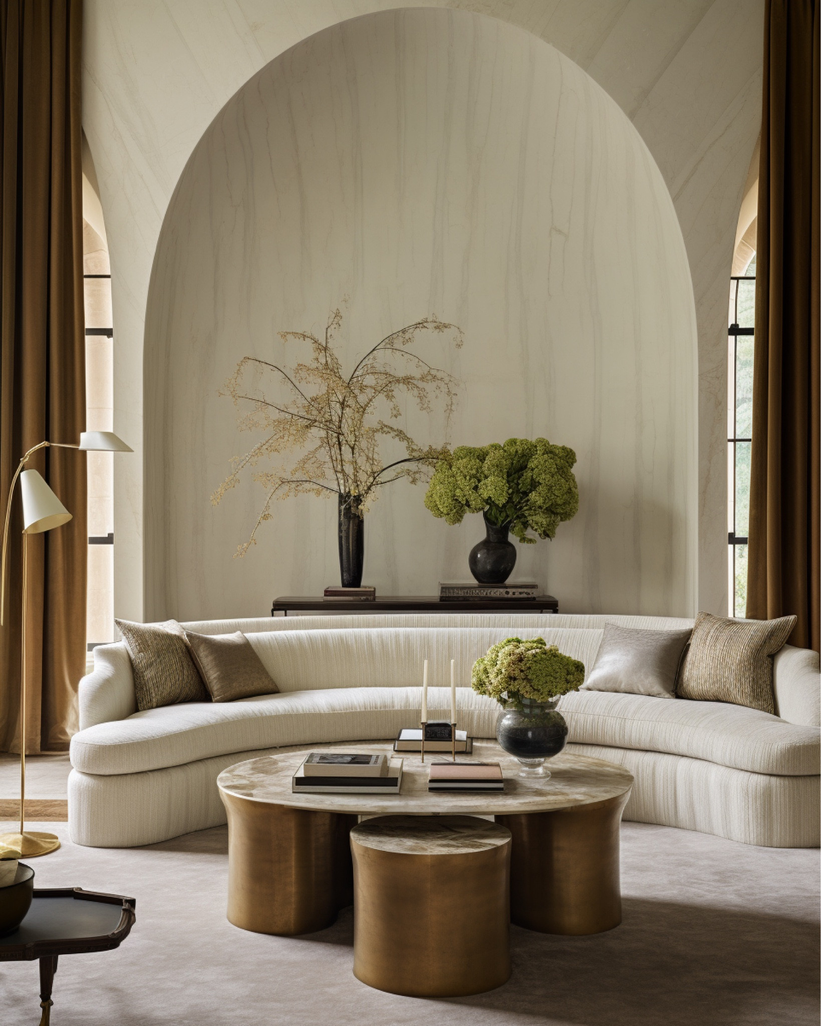 Curved sofa trend - lots of modular & sectional options available now  

#LTKfamily #LTKhome