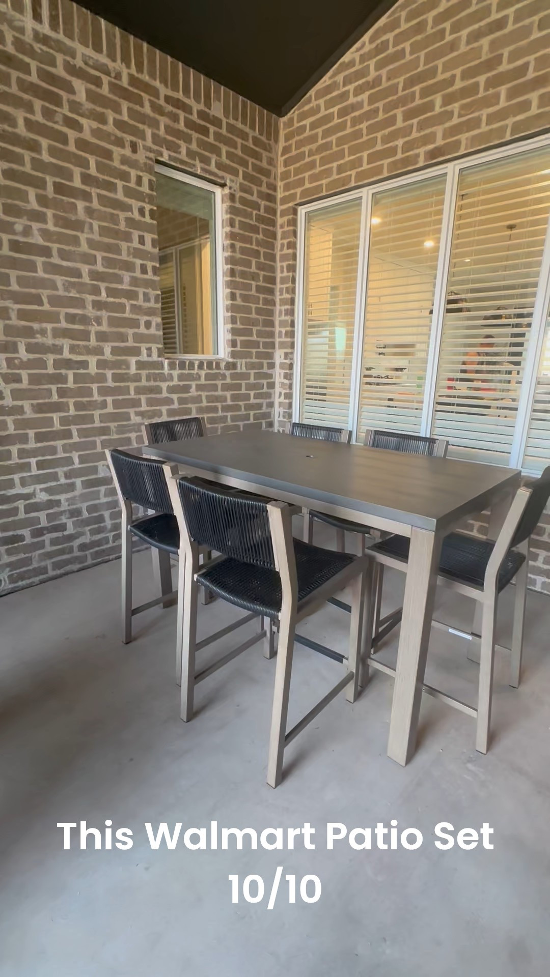 This 6 person patio table is SO good and just $497 for the set with 6 chairs. It’s all metal and great quality! Easy to clean and beautiful 

#LTKHome #LTKParties #LTKSaleAlert