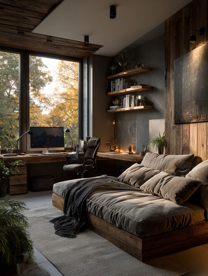 A teenager’s bedroom isn’t built around the bed… it’s built around how they grow.

In most modern homes, we focus on styling the sleep space—but for teens, the real center of the room should be where they think, create, and build their ideas.

That’s where everything happens.

A wooden desk setup paired with floating shelves instantly transforms the room into a functional, inspiring space.

• A place for books
• A place for projects
• A place for focus and creativity

Whether you go for a full L-shaped desk or a simpler straight desk depending on your space, this one corner becomes the most important part of the room.

The warmth of wood, layered with clean shelving and soft lighting, creates a space that feels calm, grounded, and productive—perfect for growing minds in any city home.

Everything else—the bed, decor, accessories—fits around this.

Because this isn’t just a bedroom… it’s their workspace, their thinking space, their future taking shape.

Build this look — everything is linked in LTK. 

 #LTKHome